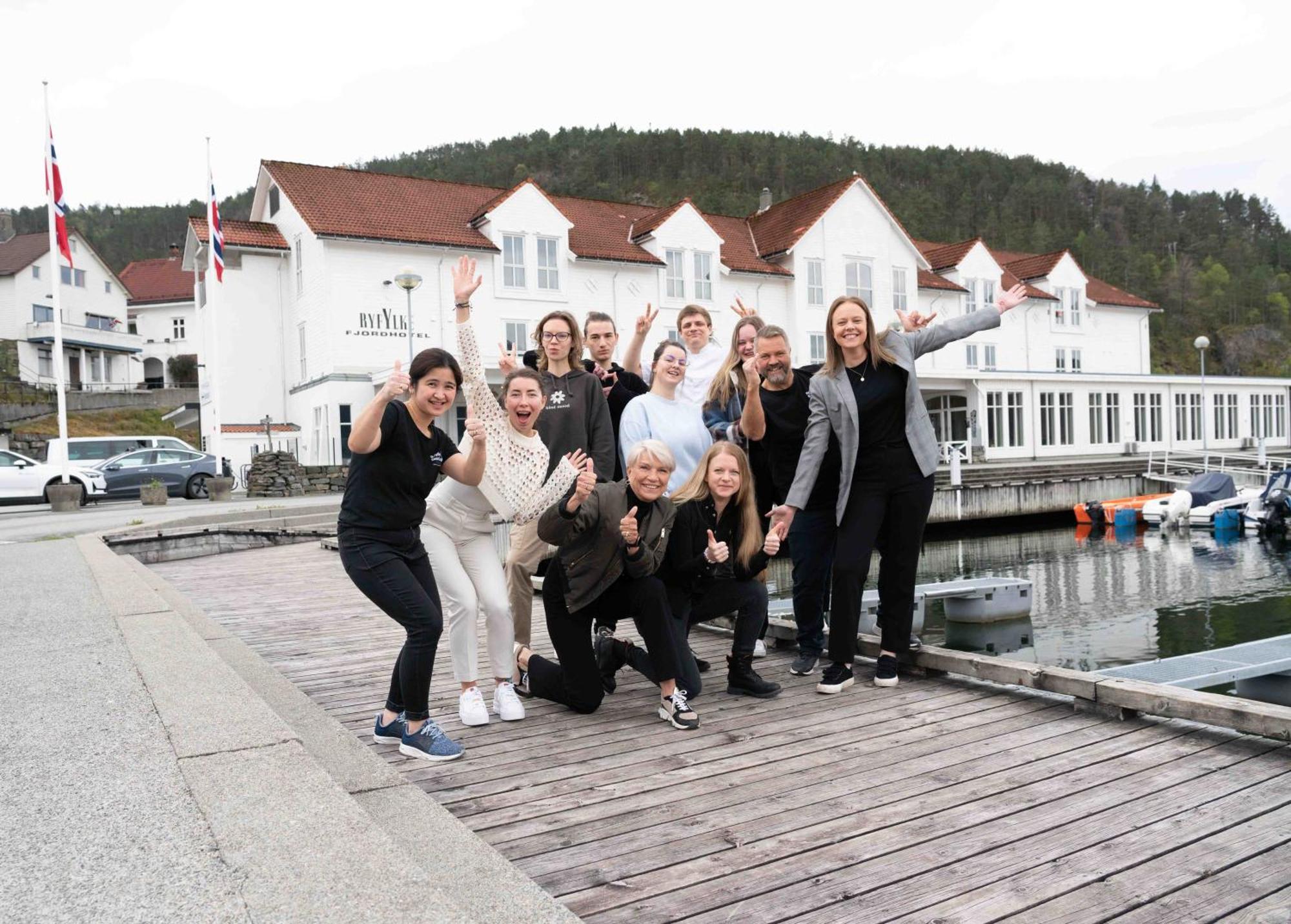 Ryfylke Fjordhotel Sand  Exterior photo
